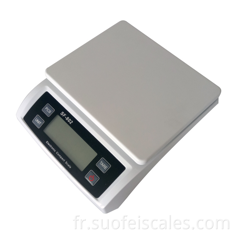 SF802 30 kg 1g Échelle de pesée postale Scale d'étanchéité numérique